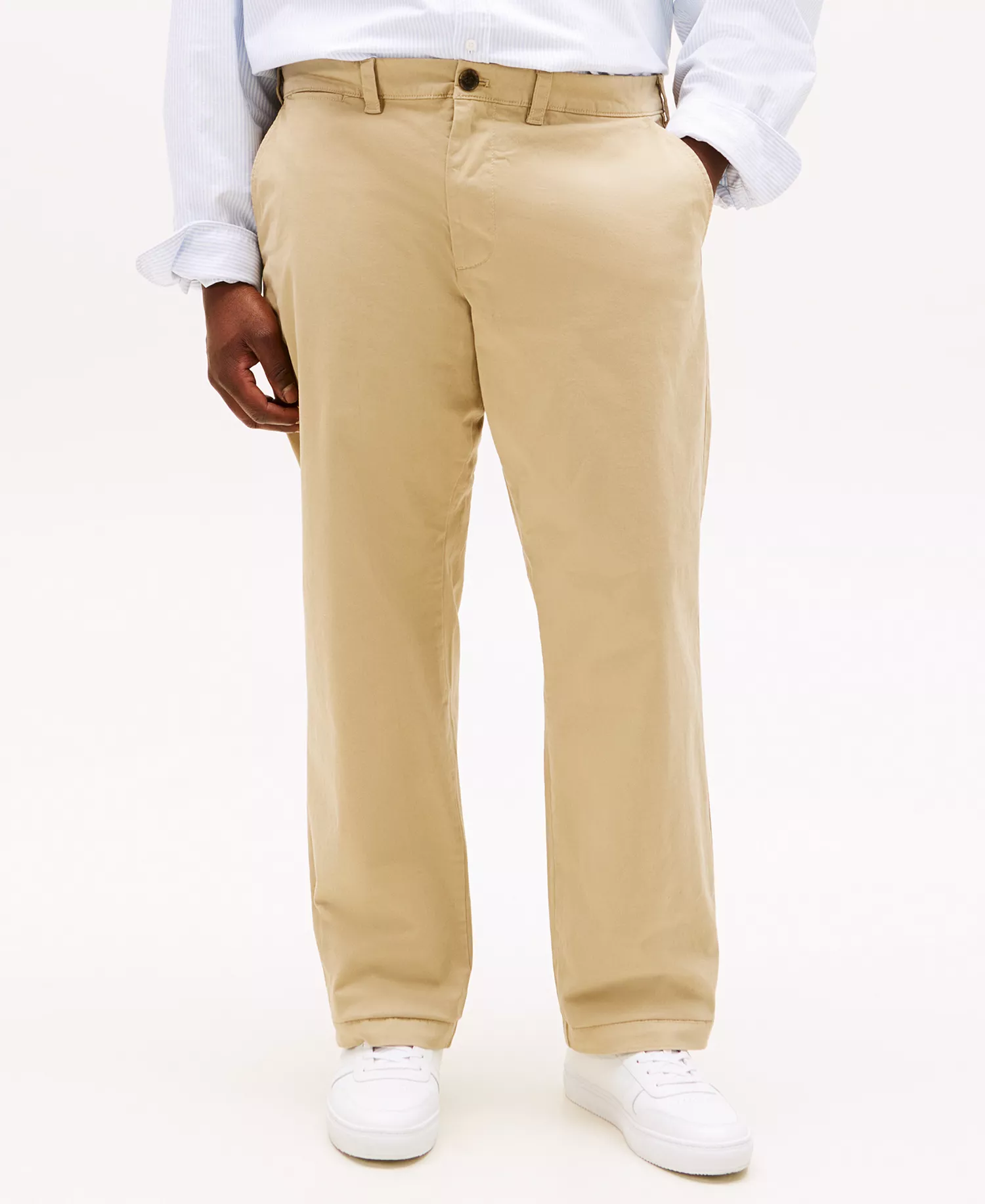 mni-7b3d06a12eb9cdd700279411275cedbf Men's Big & Tall TH Flex Stretch Custom-Fit Chino Pants