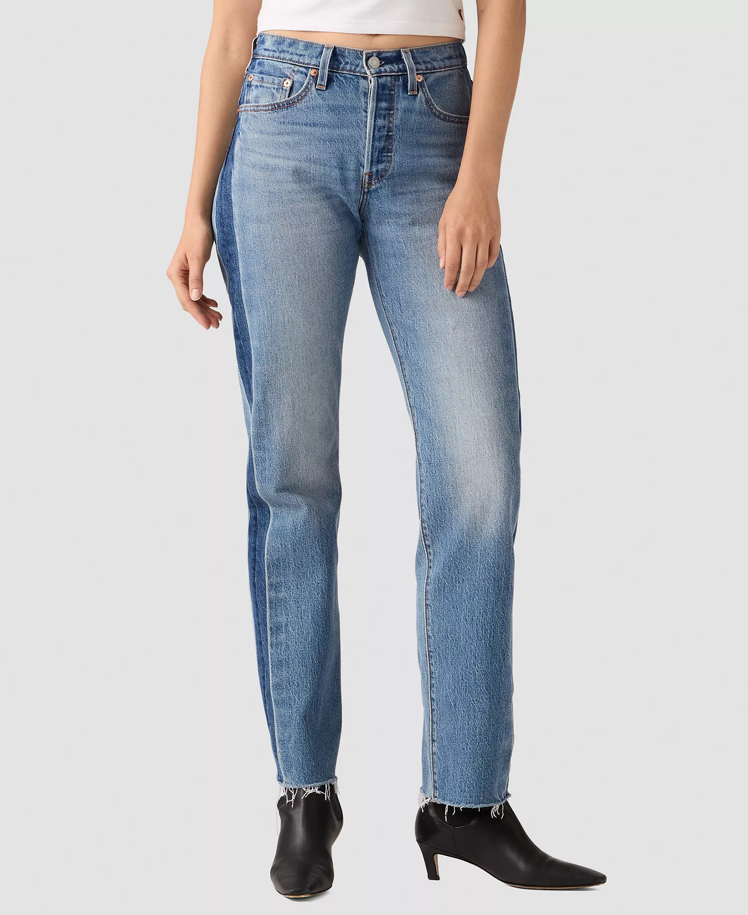 mni-7b4d61b7a0288e70480760578b175939 Women's 501 Curve Straight Leg High-Rise Jeans