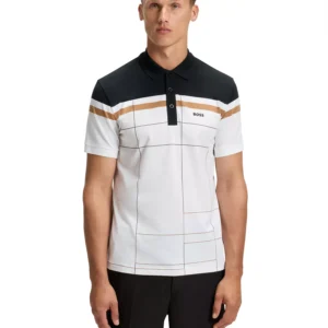 Men's Quick-Dry Stretch Cotton Slim-Fit Polo Shirt