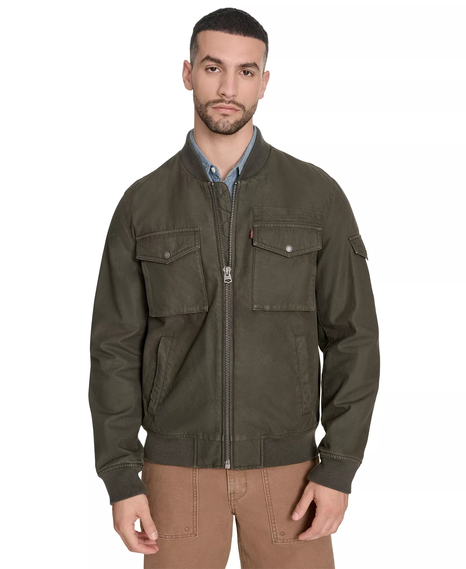 mni-7dc1a8867bc057ebc78ce2899335040f Men's Cotton Military Bomber Jacket