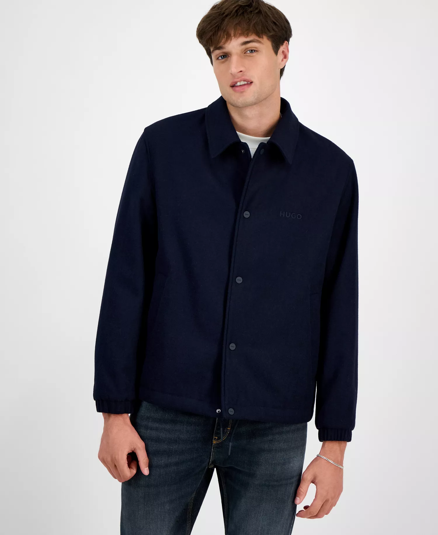 mni-823606999f7cc6ecd1541d538aa45884 Men's Baksi Slim-Fit Coach Jacket — изображение 5