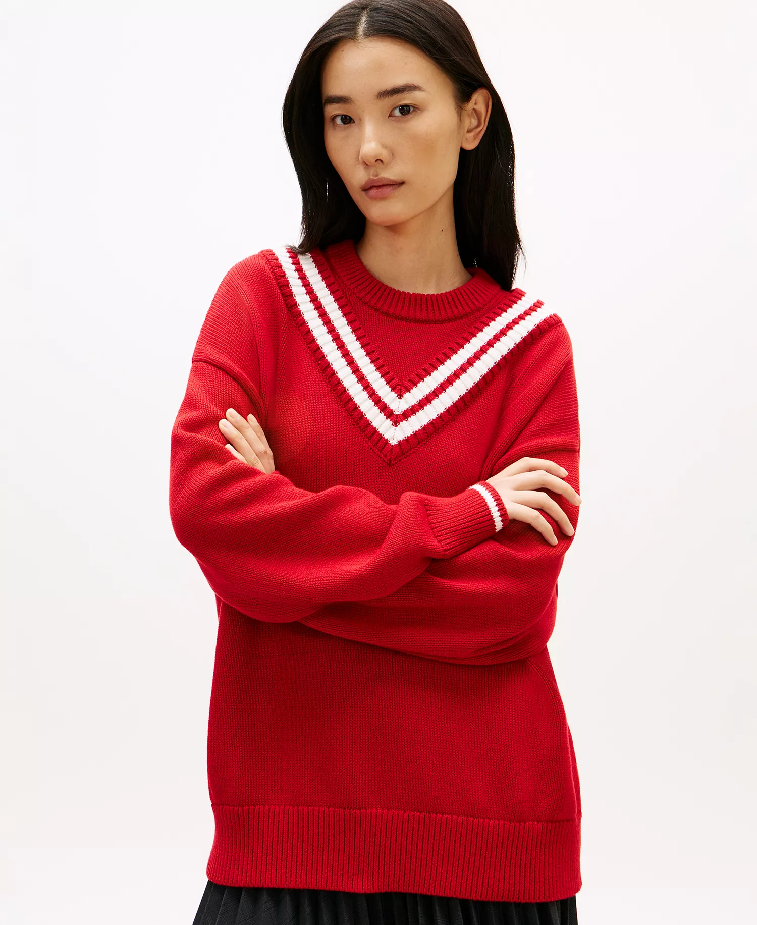 mni-826cd98acf26e9edc11c278b5142956e Women's Varsity Cricket Crew Neck Sweater