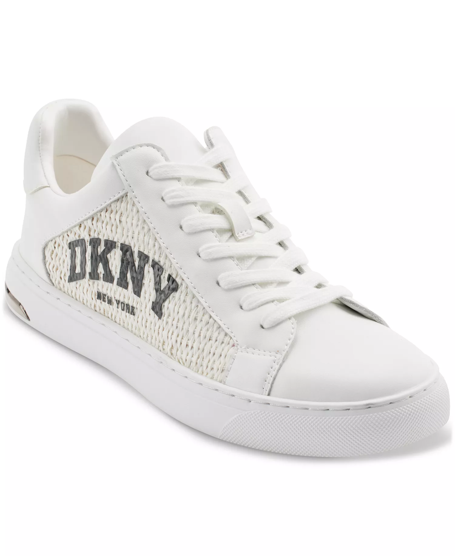 mni-83537efeae0a3ae68bf551d885c3df9a Women's Abeni Arch Raffia Logo Low-Top Sneakers — изображение 4