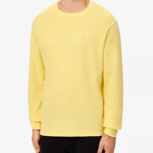 Men's Waffle-Knit Thermal Sleep Shirt