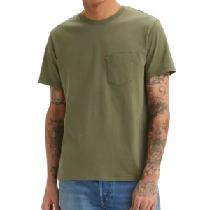 Men's Classic Pocket Short Sleeve Crewneck T-shirt