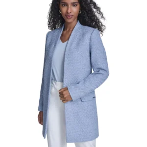 Women's Notch Collar One-Button Blazer