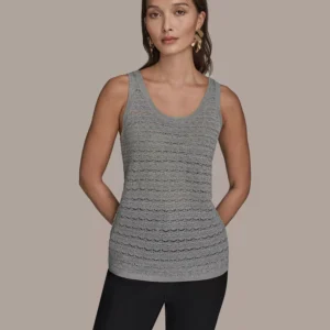 Women's Scoop Neck Tank Sweater