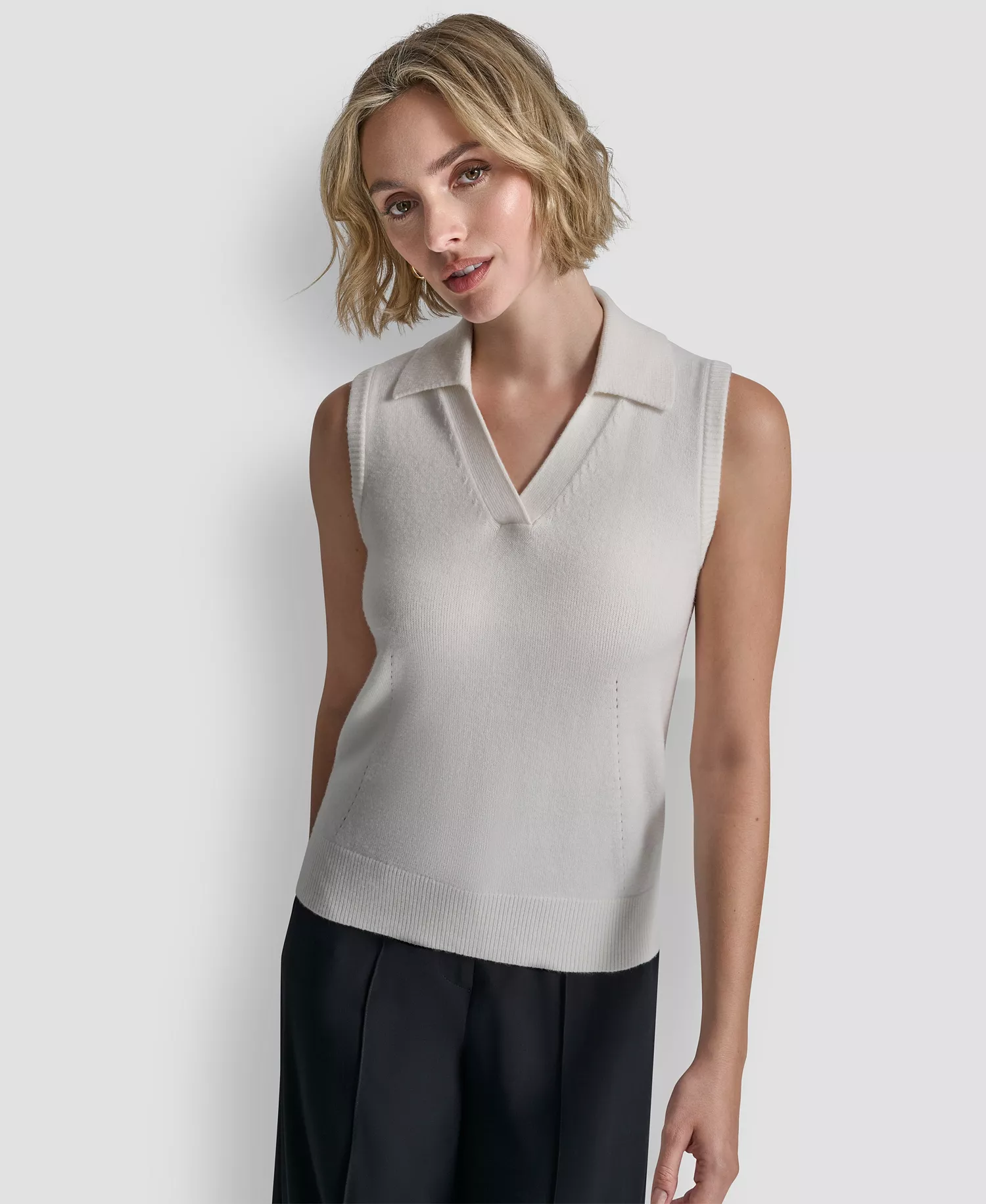 mni-8556aef0cac40ad1ee0ad15f4dc806fb Women's V-Neck Sweater