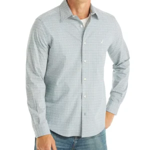 Men's Printed Long-Sleeve Shirt