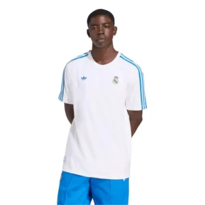 Men's White Real Madrid Terrace Icons T-Shirt