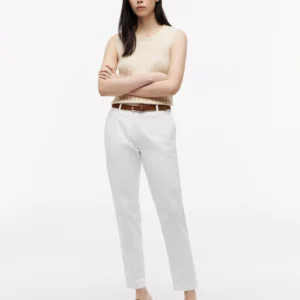 Women's Twill Slim Chino Pants
