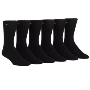 Men's Cushion Sole Sports Crew Socks, 6-Pack