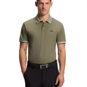 Men's Stretch Cotton Moisture Management Paddy Polo Shirt