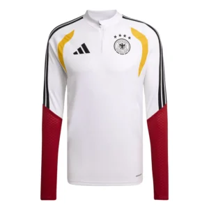 Men's White Germany National Team 2026 World Cup Tiro Training T-Shirt