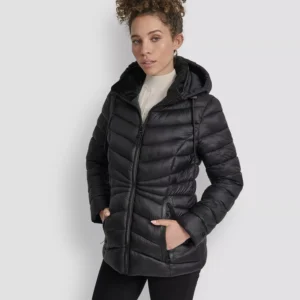 Women's Zipper-Front Coat