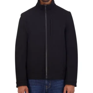Men's Wool Blend Zip Jacket