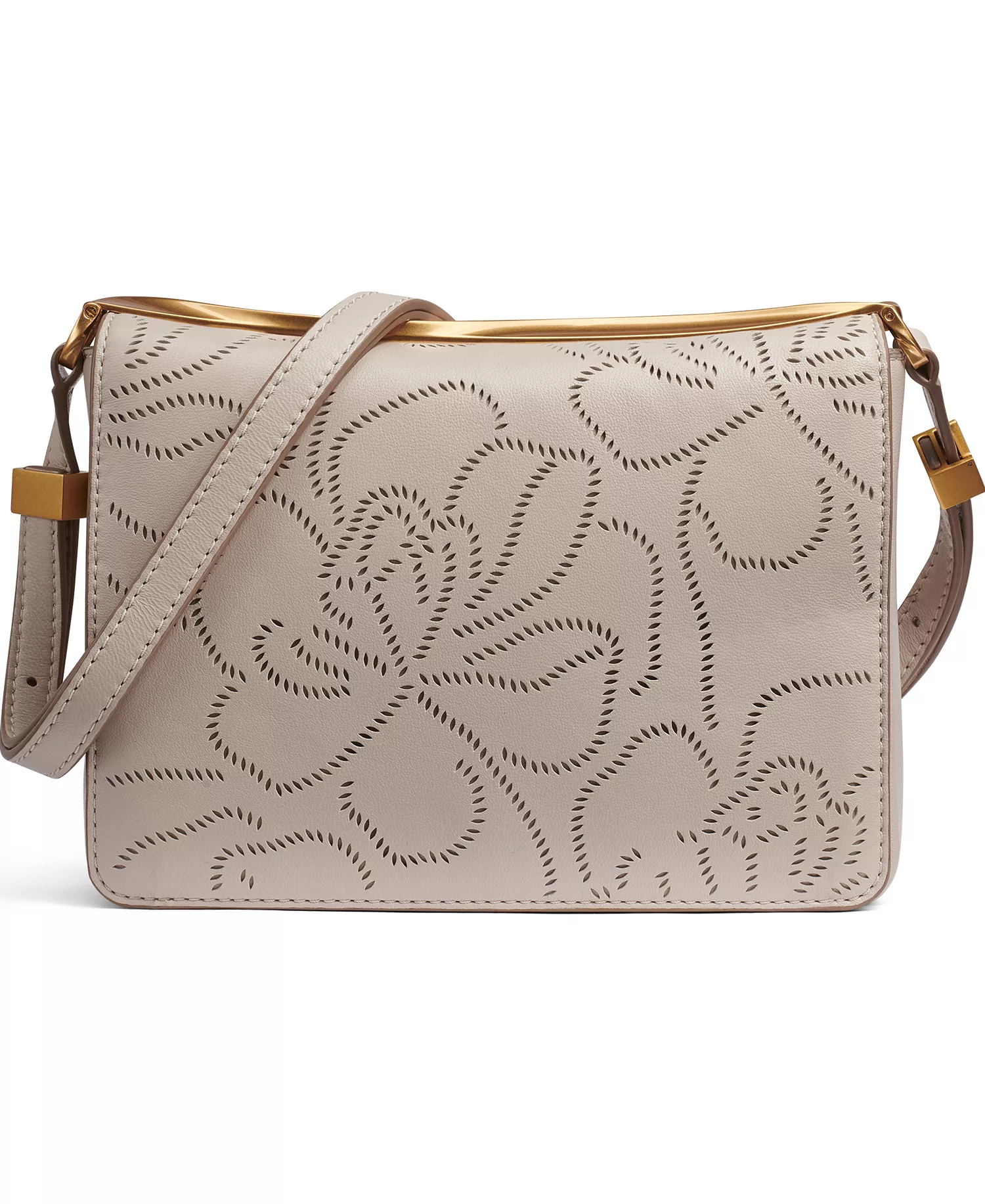 mni-898cc220de3e00477ee4e39fcdf5b4c5 Jericho Floral Perforated Medium Shoulder Bag