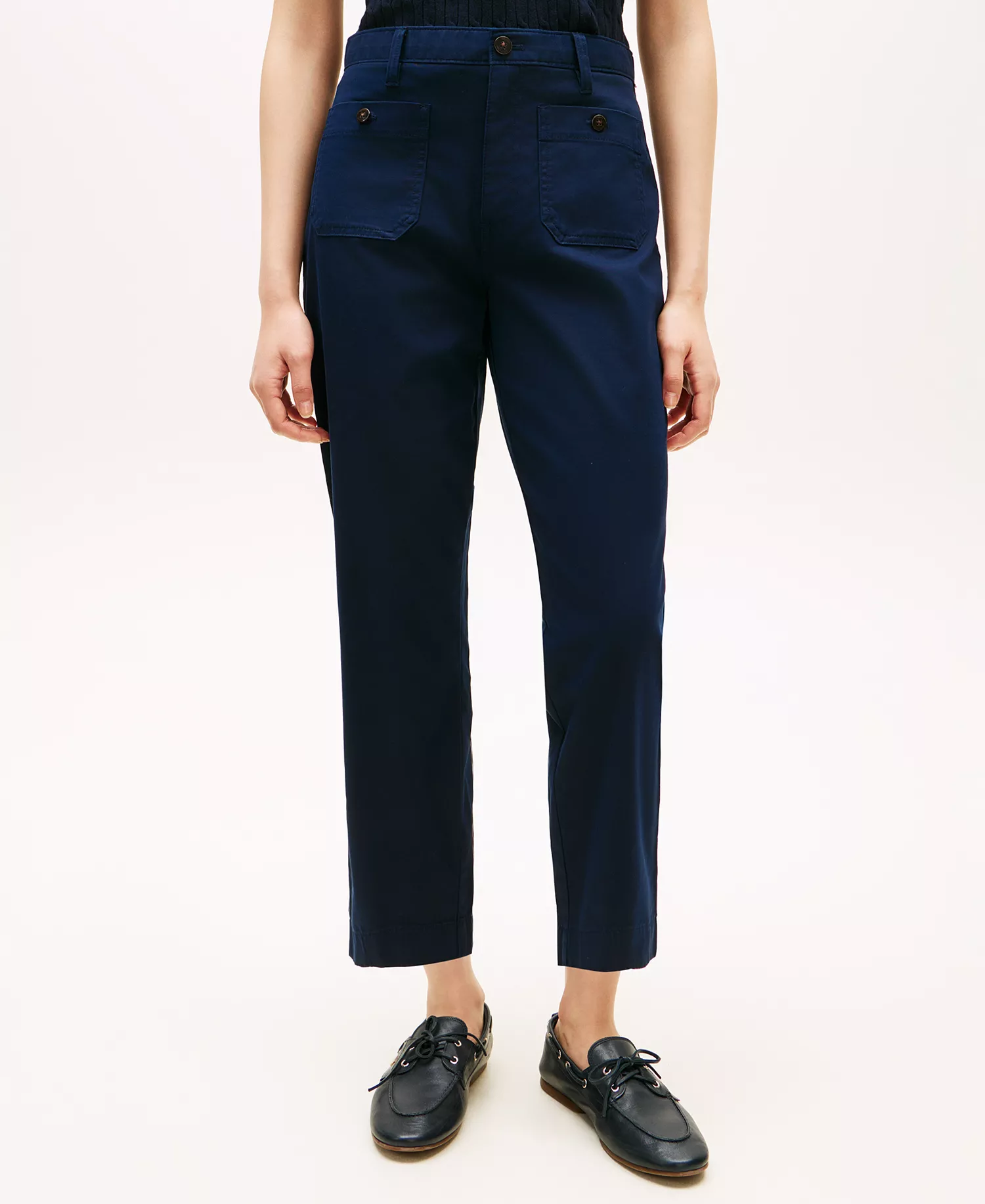 mni-899e32cd5a24bcd671295bc565a31d92 Women's Twill Patch Pocket Chinos Pants — изображение 3