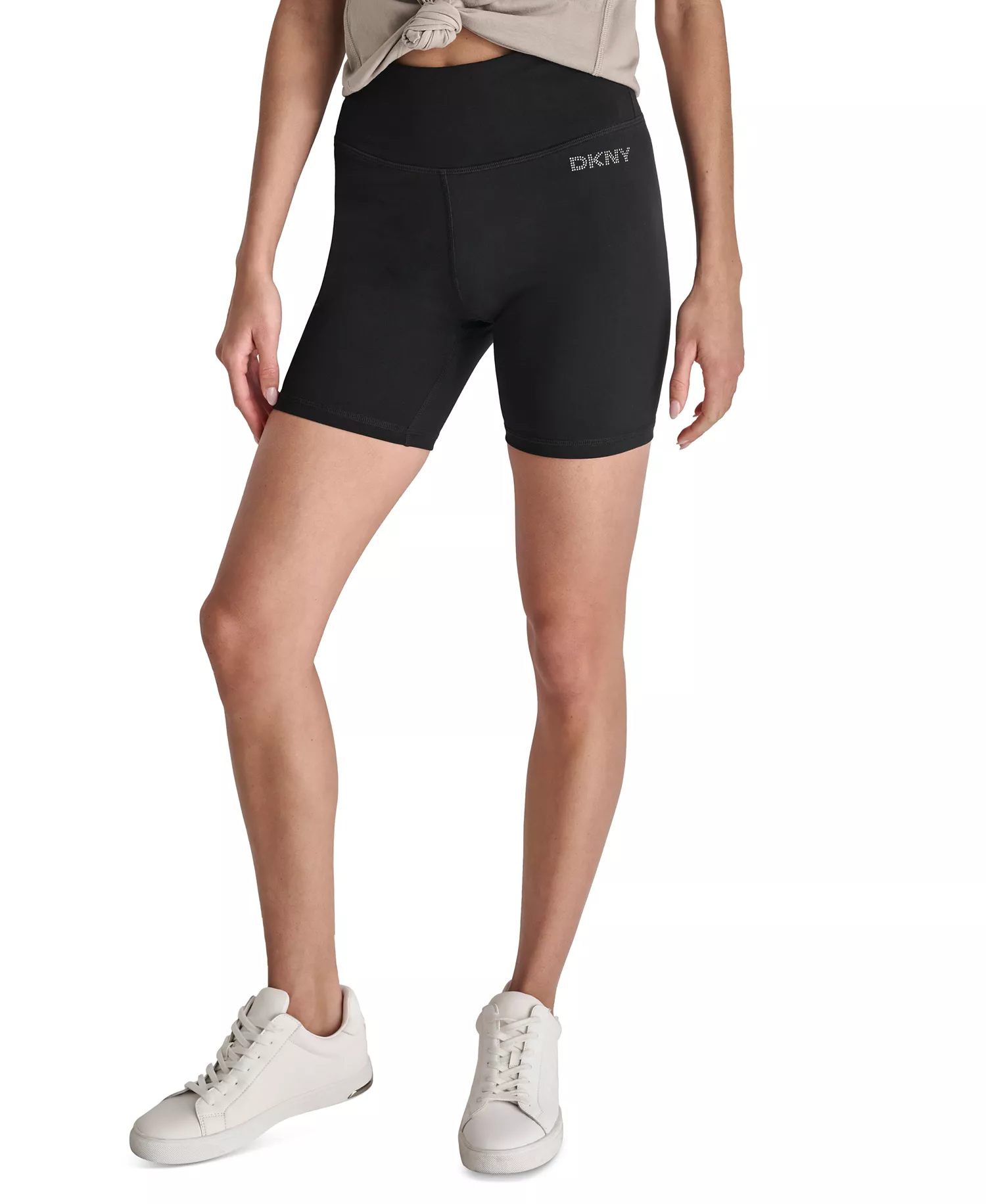 mni-8a37b31415692ed02159fb0ccfdbbe43 Women's Studded Logo Bike Shorts
