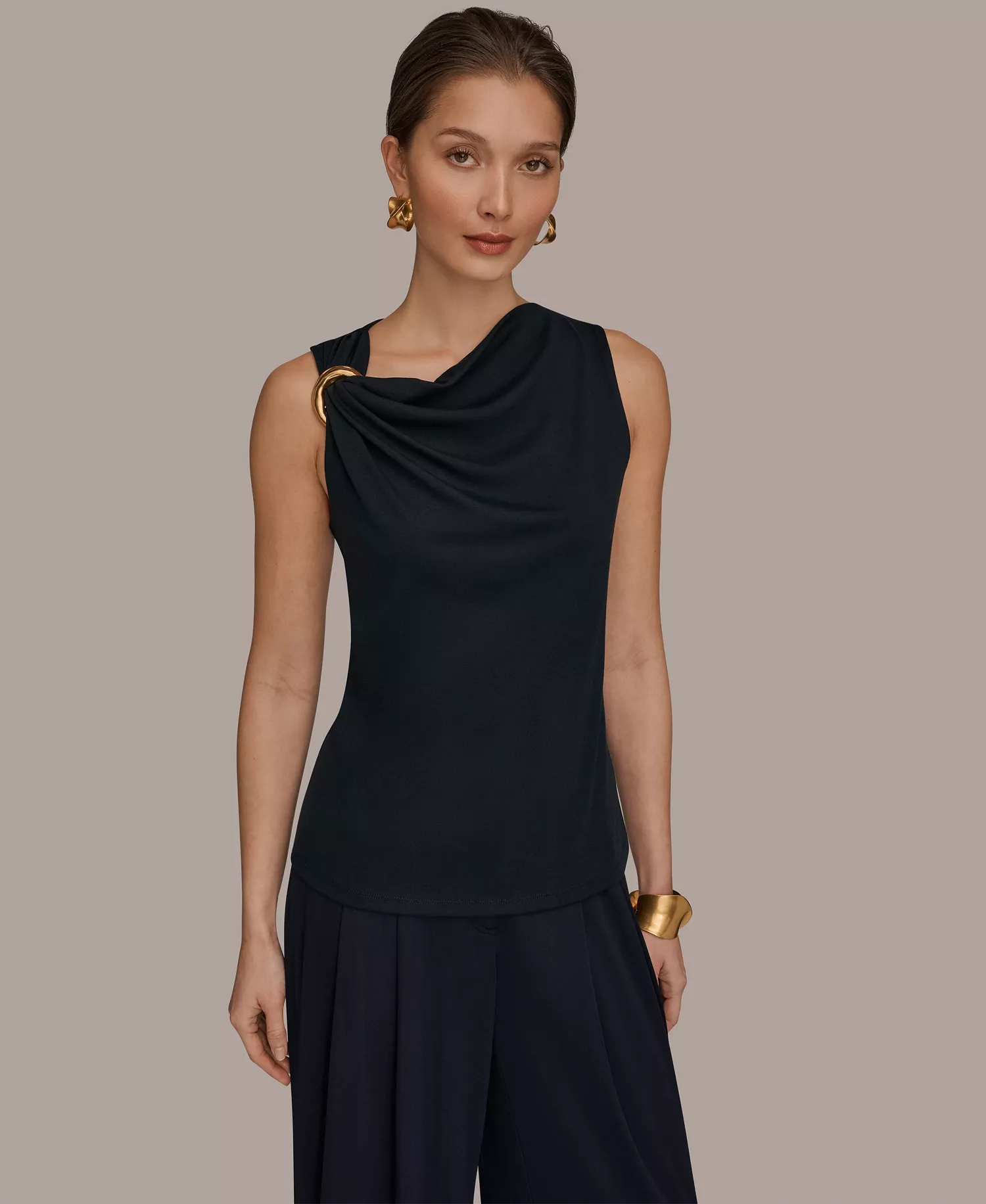 mni-8bb228108ad7755c75f7c92d7a2110d6 Women's Cowl Neck Top — изображение 3