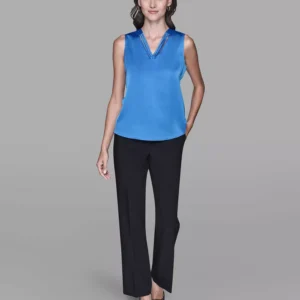 Women's Sleeveless V-Neck Top
