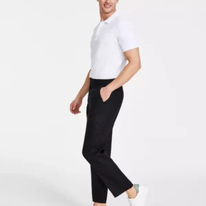 Men's Modern-Fit Linen Dress Pants