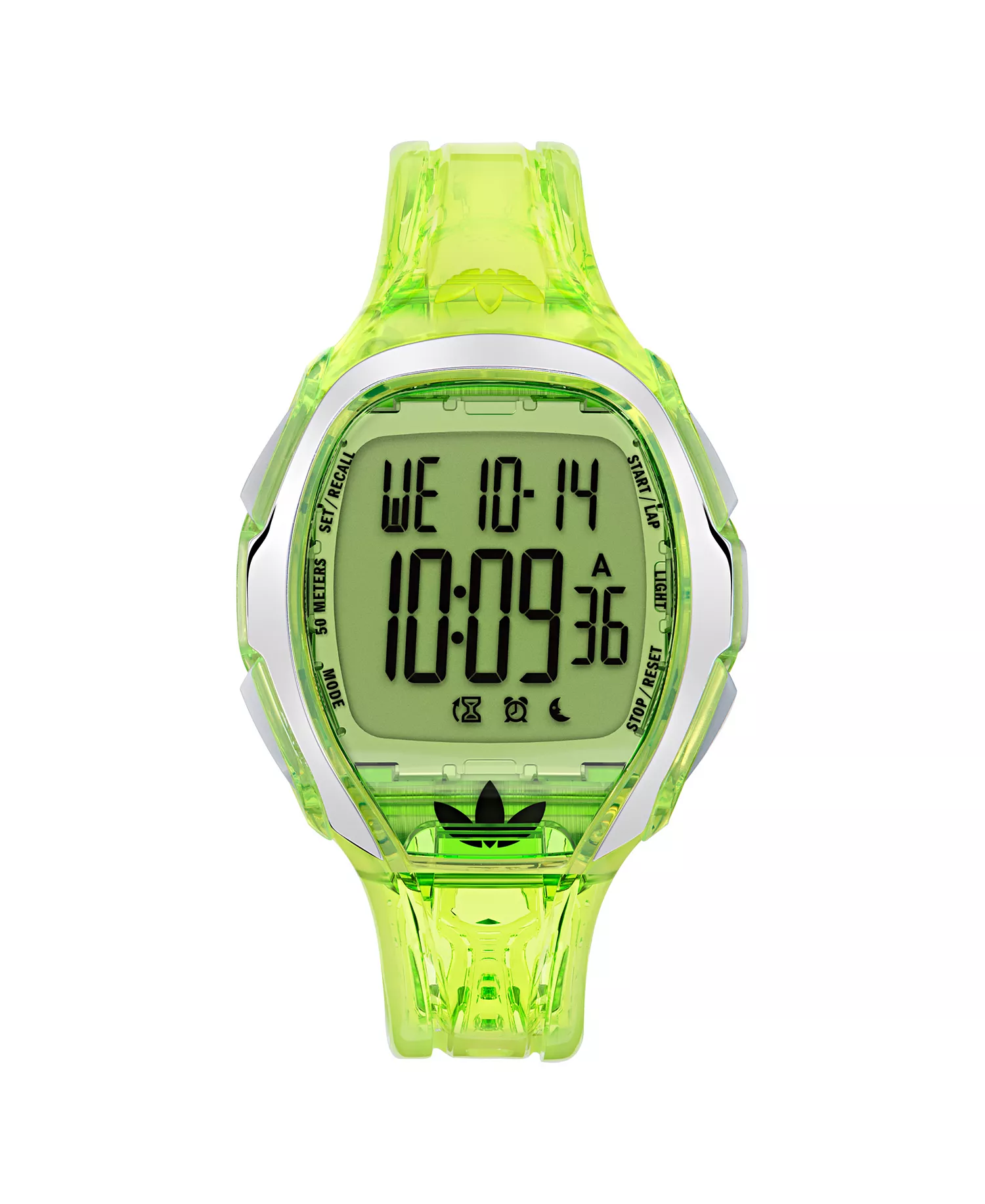 mni-90313026ab0f0ffca4d88cbe71ec4e56 Unisex Analog Green Resin Watch, 45mm