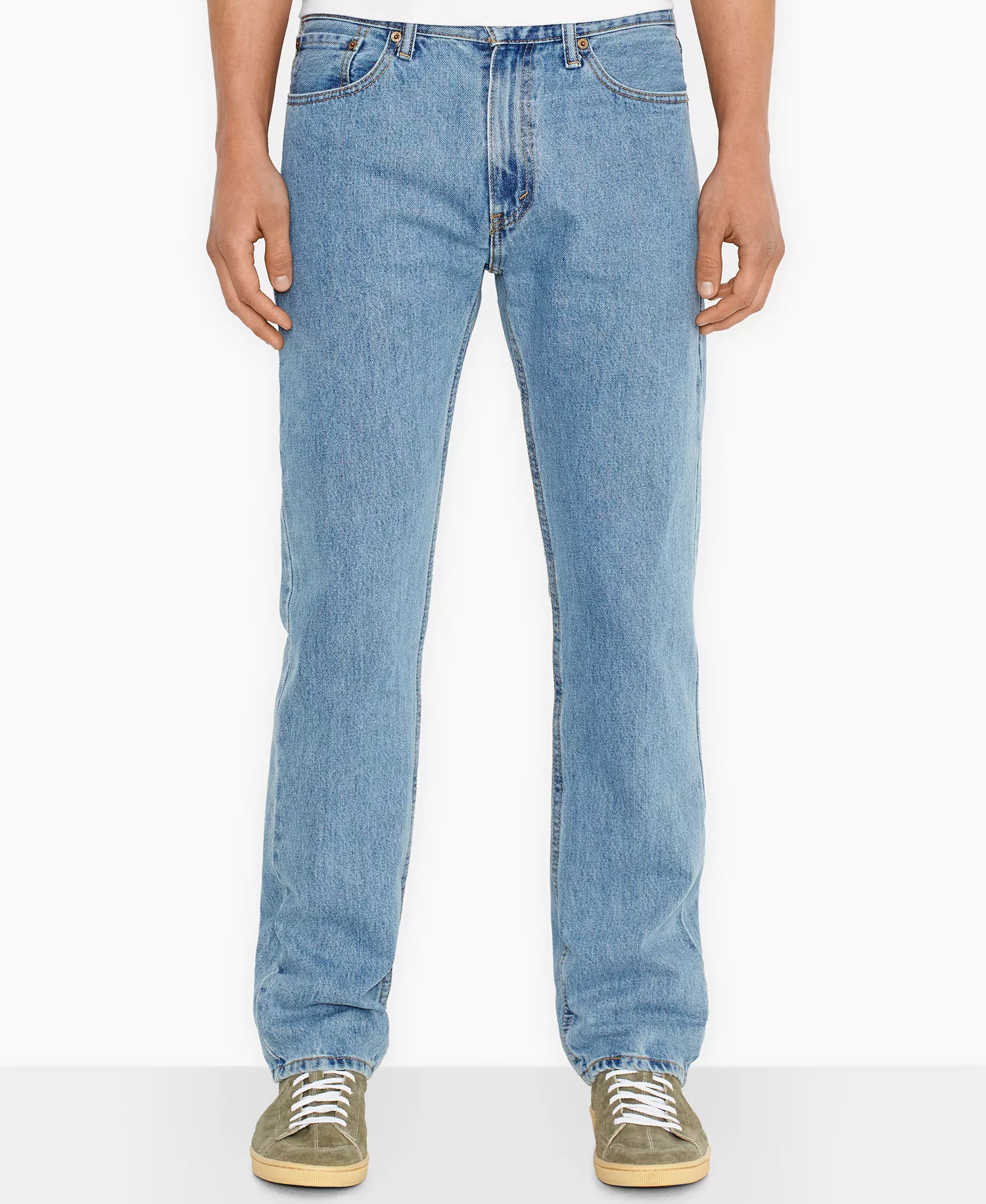 mni-906144a201e310fefd4ffe8f4ec0f199 Men's 505™ Non-Stretch Regular Fit Jeans — изображение 4