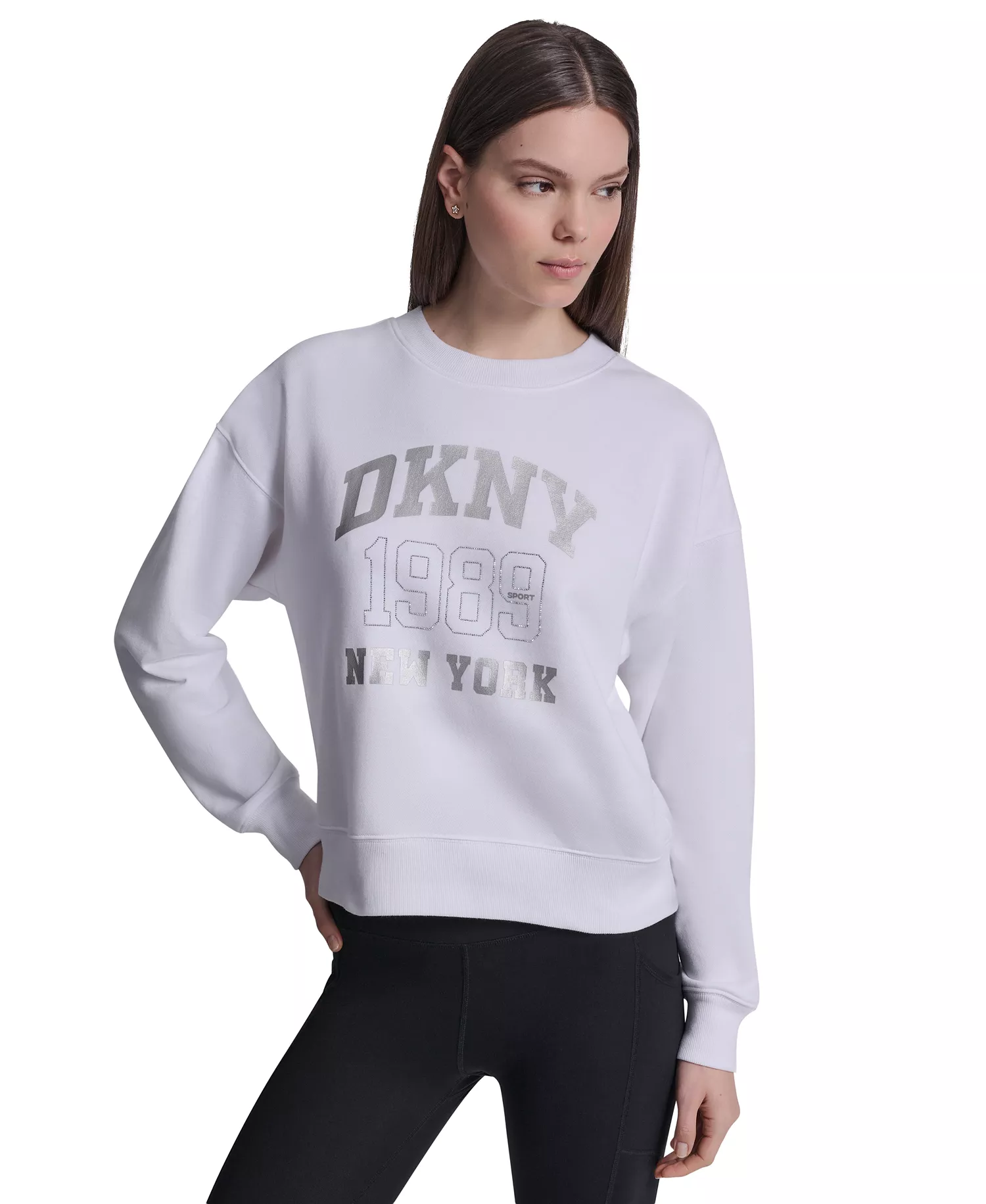 mni-906d7a98db1c7f066bbf384a1894f8f5 Women's Crew Neck Pull-On Sweatshirt