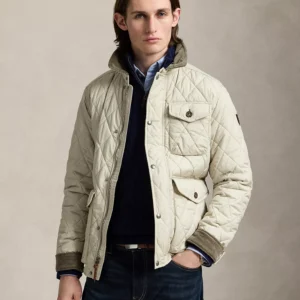Men's Beaton Quilted Water-Repellent Full-Zip Jacket