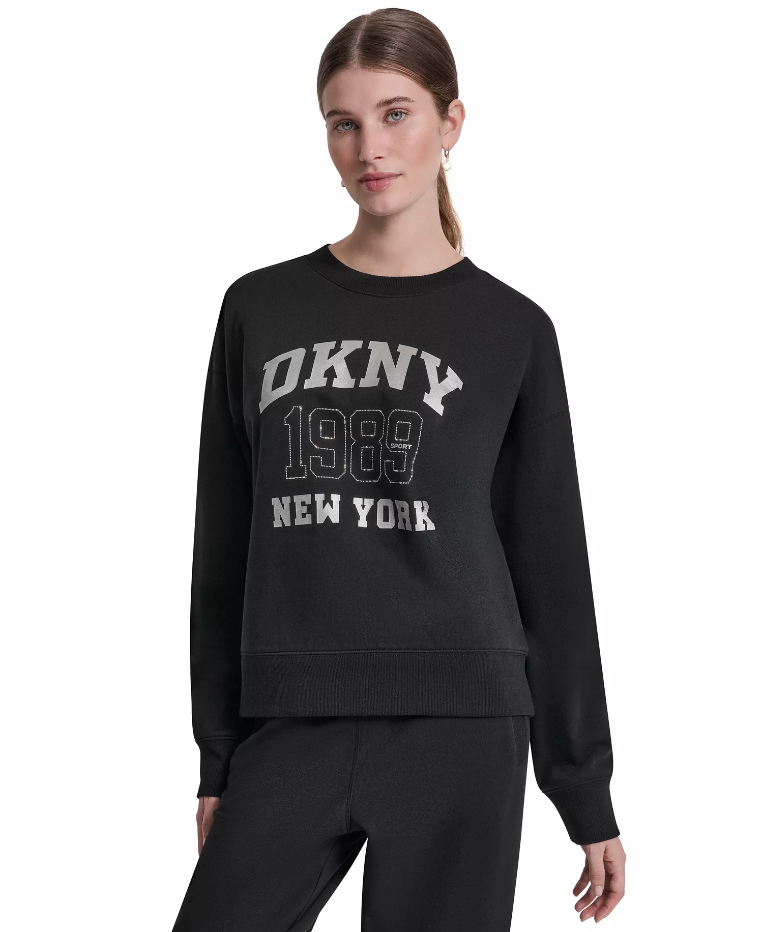 mni-90f942fa824806dd3bc039b60a0cac88 Women's Crew Neck Pull-On Sweatshirt — изображение 5