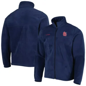 Men's Navy St. Louis Cardinals Steens Mountain Full-Zip Jacket