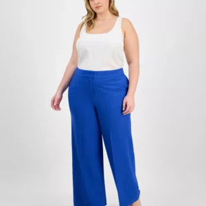 Plus Size Wide-Leg Pants