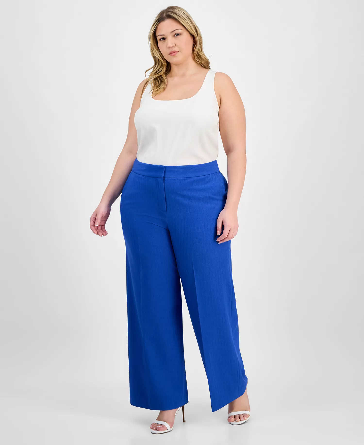 mni-91e10ddca60bc7e7807e8eccb3b0d09f Plus Size Wide-Leg Pants