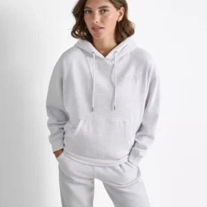 Women's Varsity Embroidered Logo Pull-On Hoodie