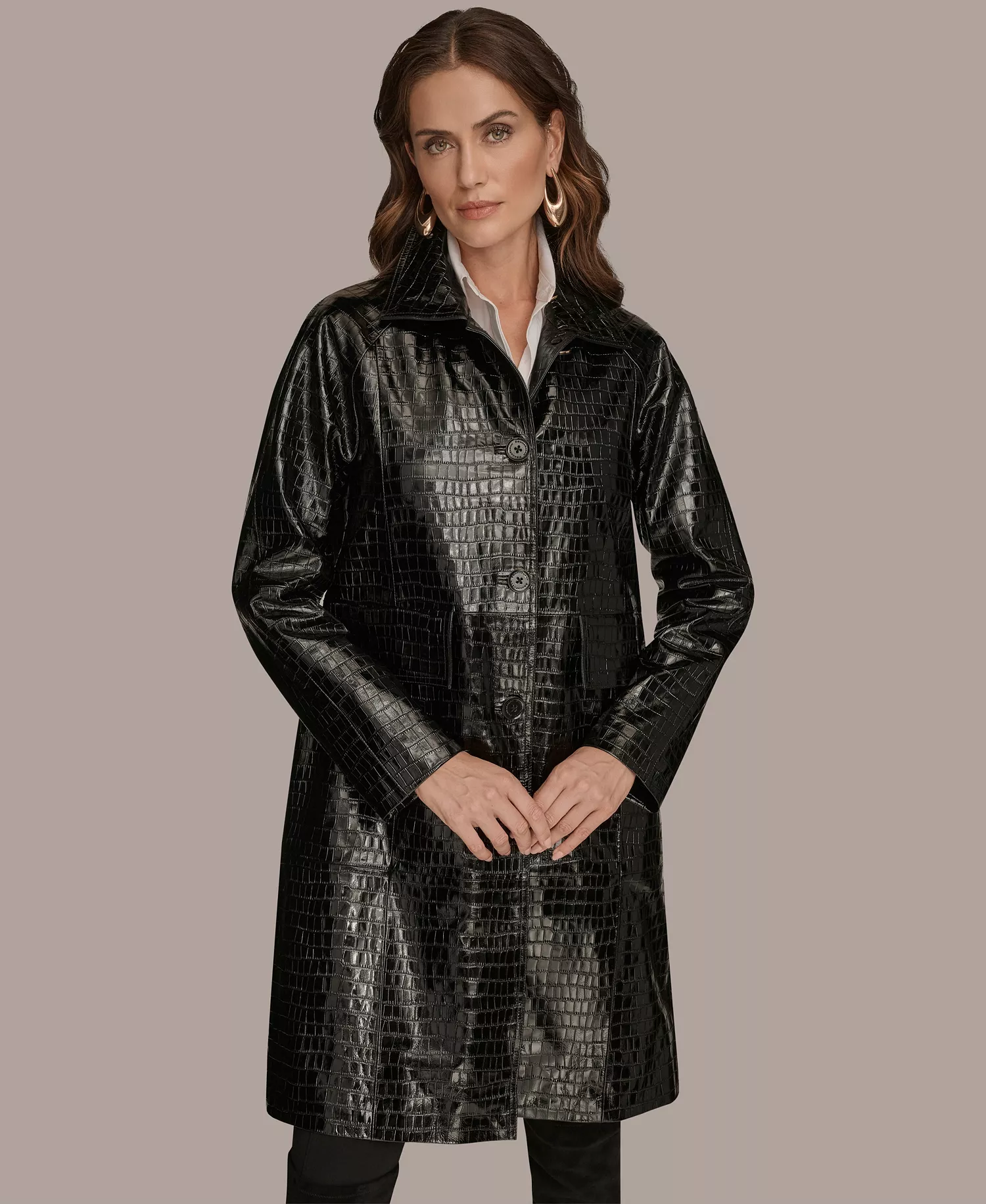 mni-92f034458b3e4c4fbf62f76610977cee Women's Balmacaan Coat