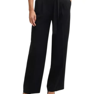 Women's Japanese Crepe Relaxed-Fit Trousers