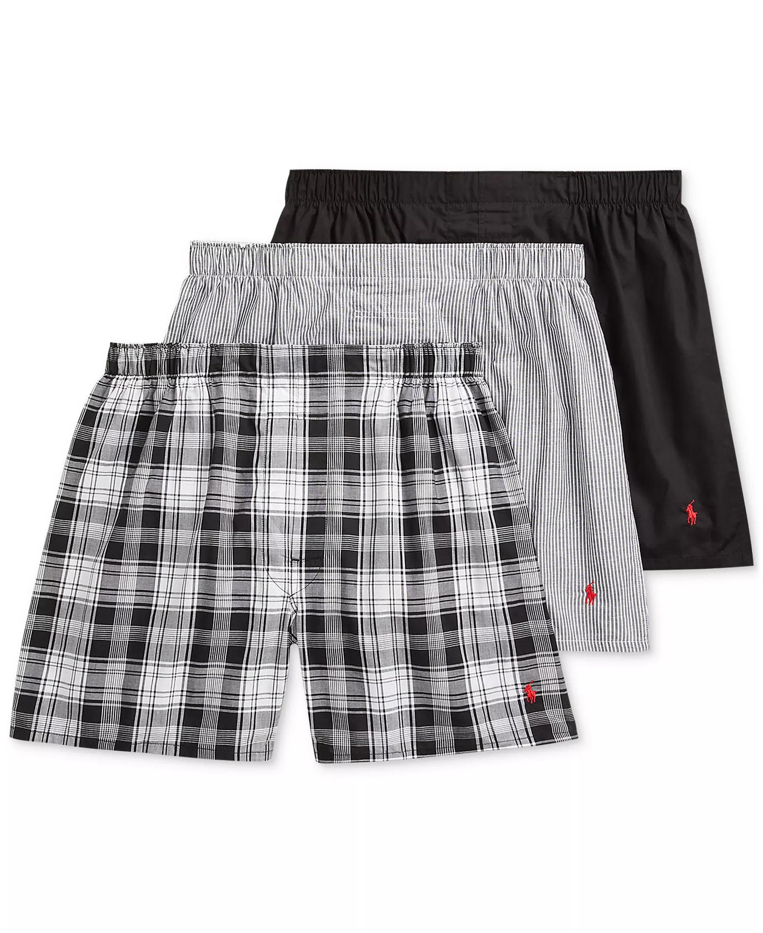 mni-936e6719dd47ae499b3e23f359d373df Men's 3-Pack Classic Woven Cotton Boxers