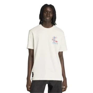 Men's White 1998 FIFA World Cup Footix Mascot T-Shirt