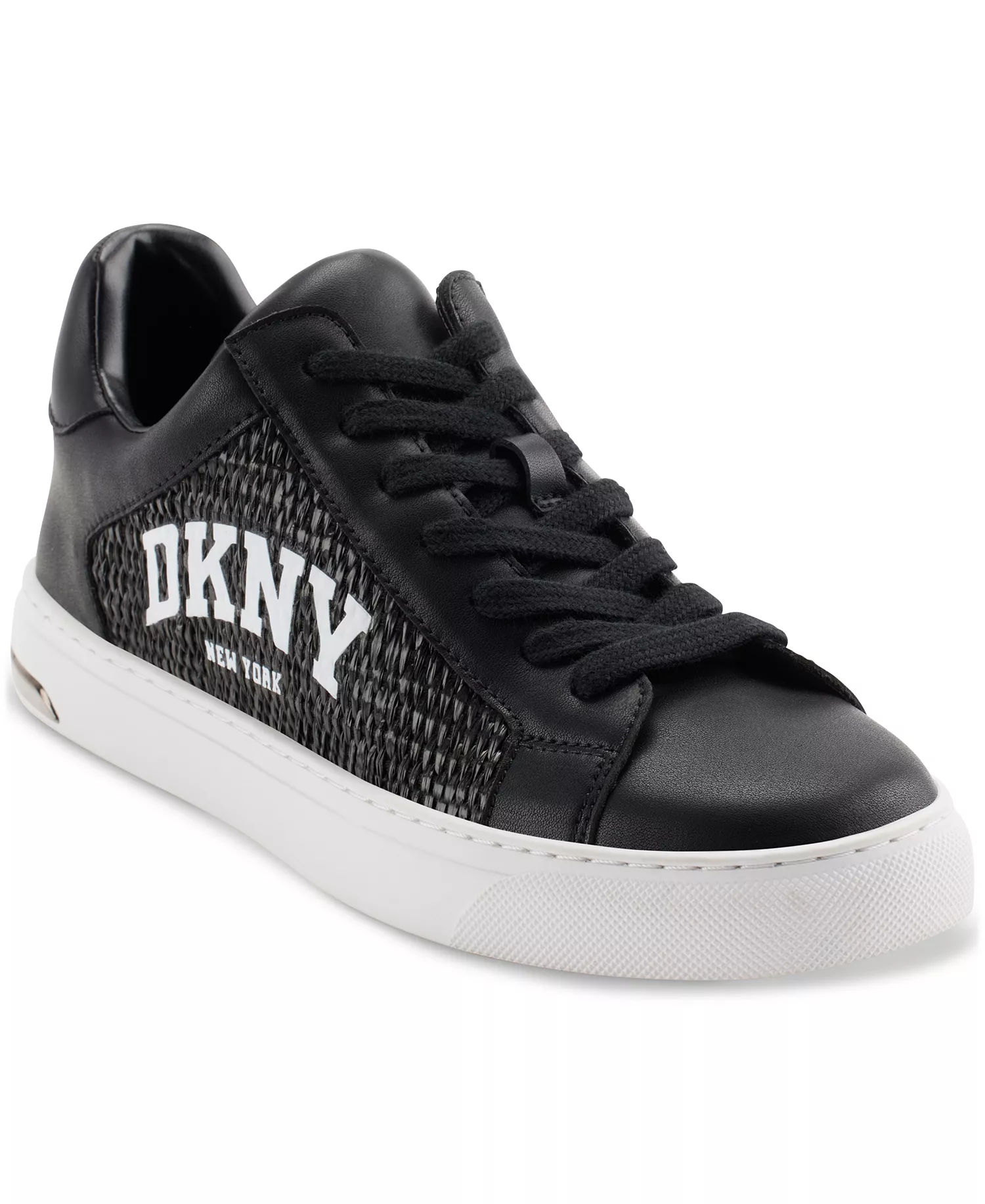 mni-9412e1c4484491440625b94d5b0b6f96 Women's Abeni Arch Raffia Logo Low-Top Sneakers