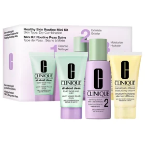 3-Pc. Healthy Skin Routine: Mini 3-Step Skincare Set For Dry Combination Skin