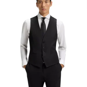 BOSS Men's Single-Breasted Waistcoat