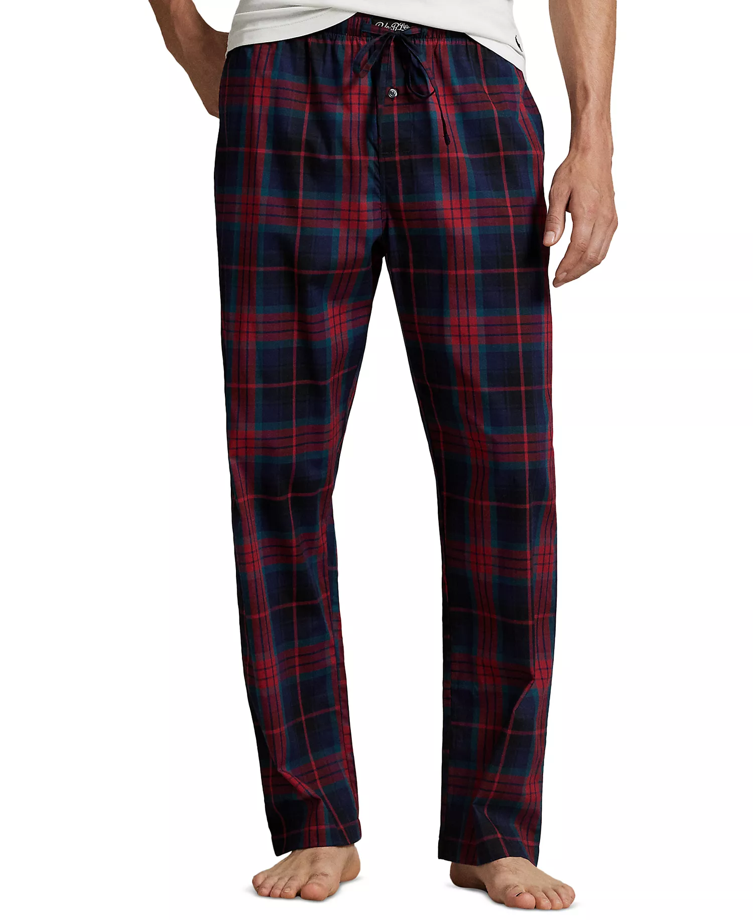 mni-95ec79fe2e7278677f9ace196ea64f7a Men's Yarn-Dyed Pajama Pants