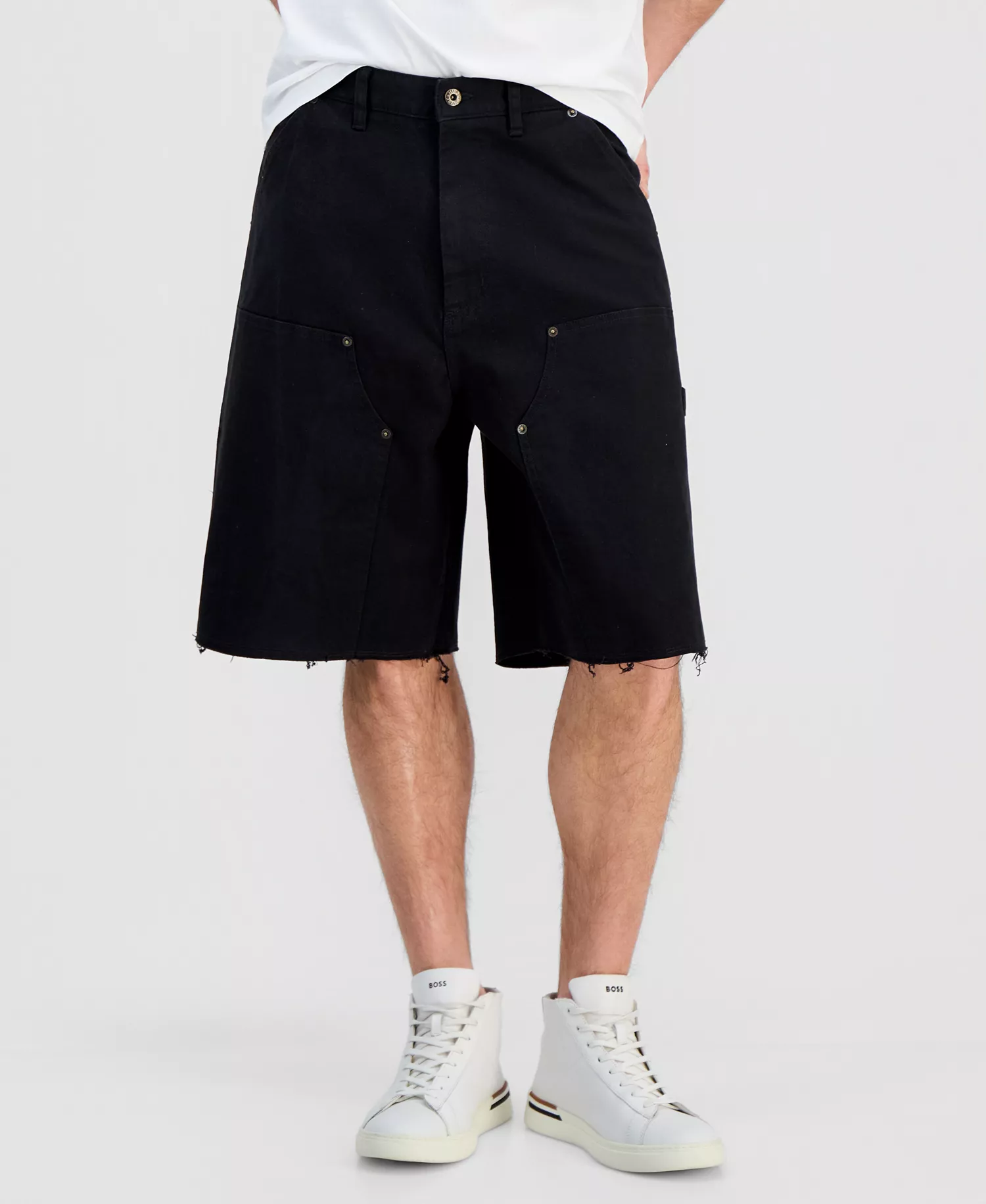 mni-9760823f65645ecf58dfb87ac52dae8d Men's Stretch Canvas 10.6" Carpenter Shorts