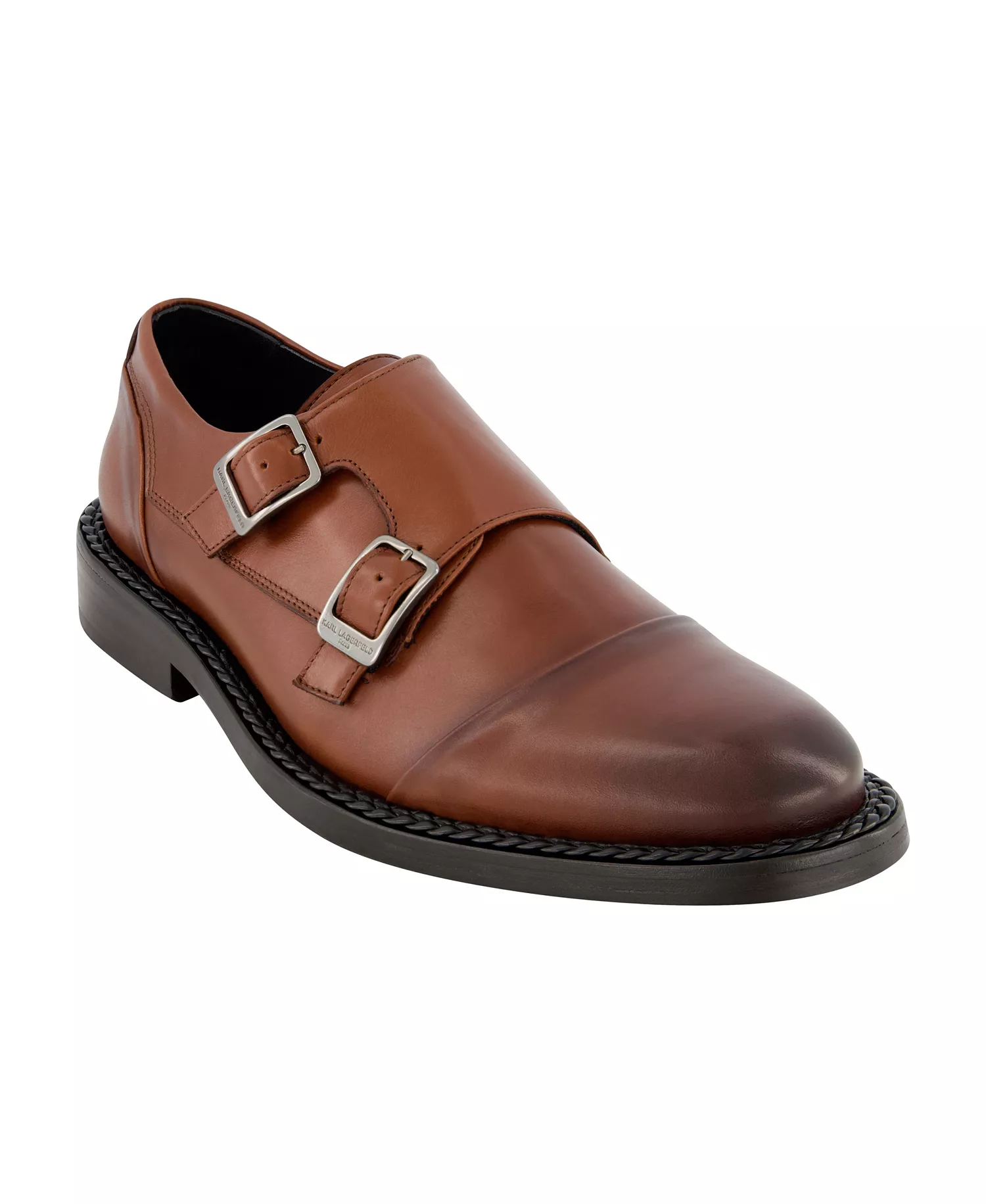 mni-97ec98b552ce3952f249b1716ca29a5c Men's White Label Leather Double Monk Cap Toe Dress Shoes