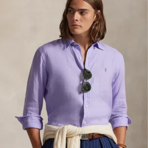 Men's Classic-Fit Linen Shirt