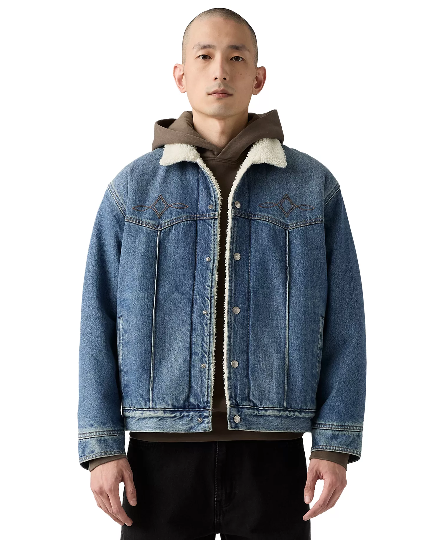 mni-984f9f8f5a13ffbac5597c49c204ba86 Premium Men's Western Sherpa Trucker