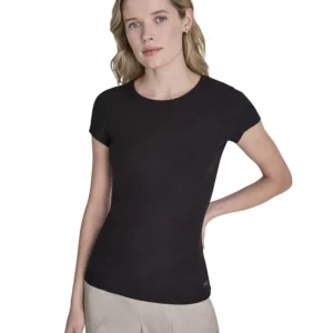 Women's Hudson Rib Crew Neck T-Shirt