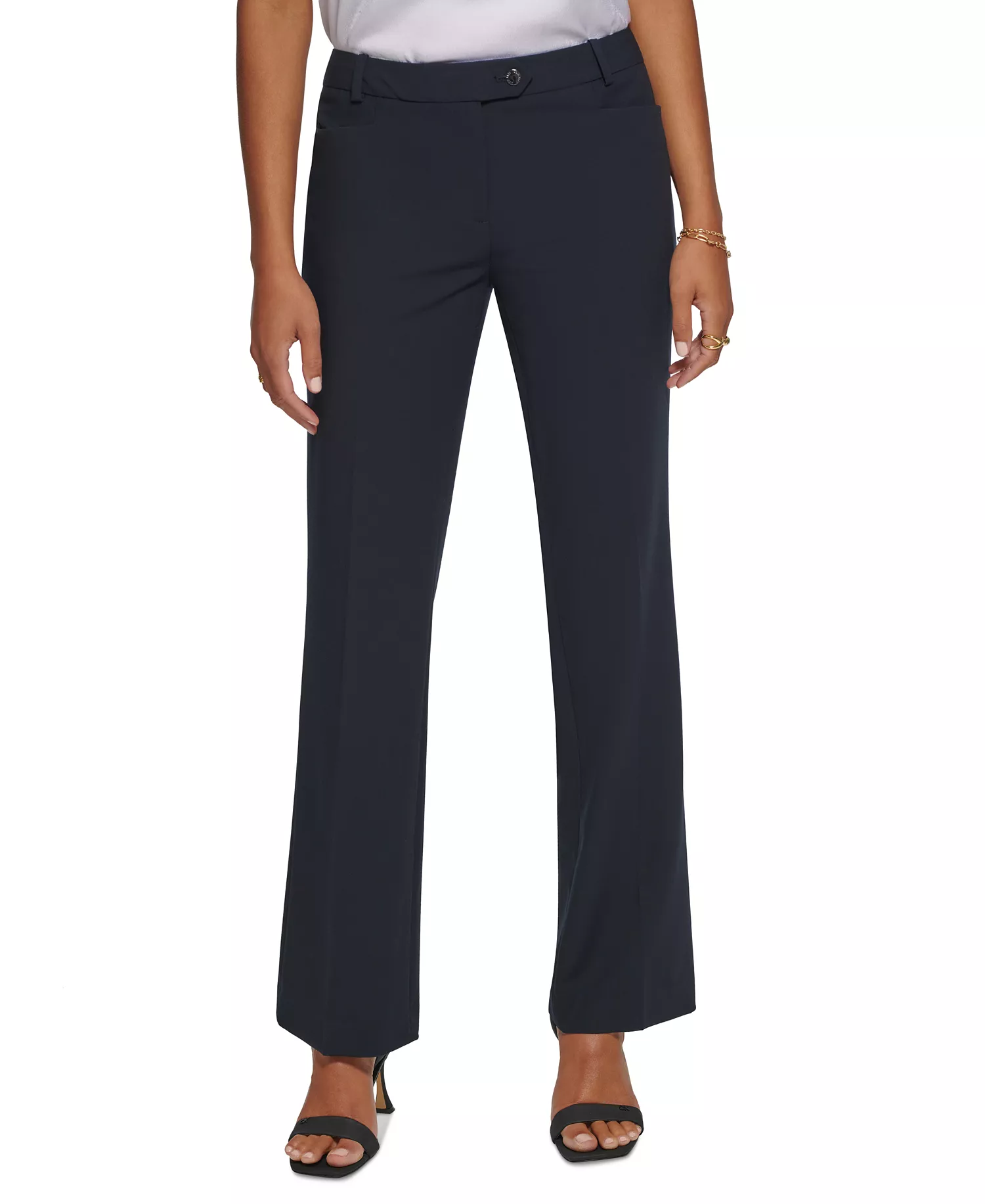 mni-998b9cd24a2ee265dc4e49e97d6bec9e Women's Modern Fit Trousers, Regular & Petite