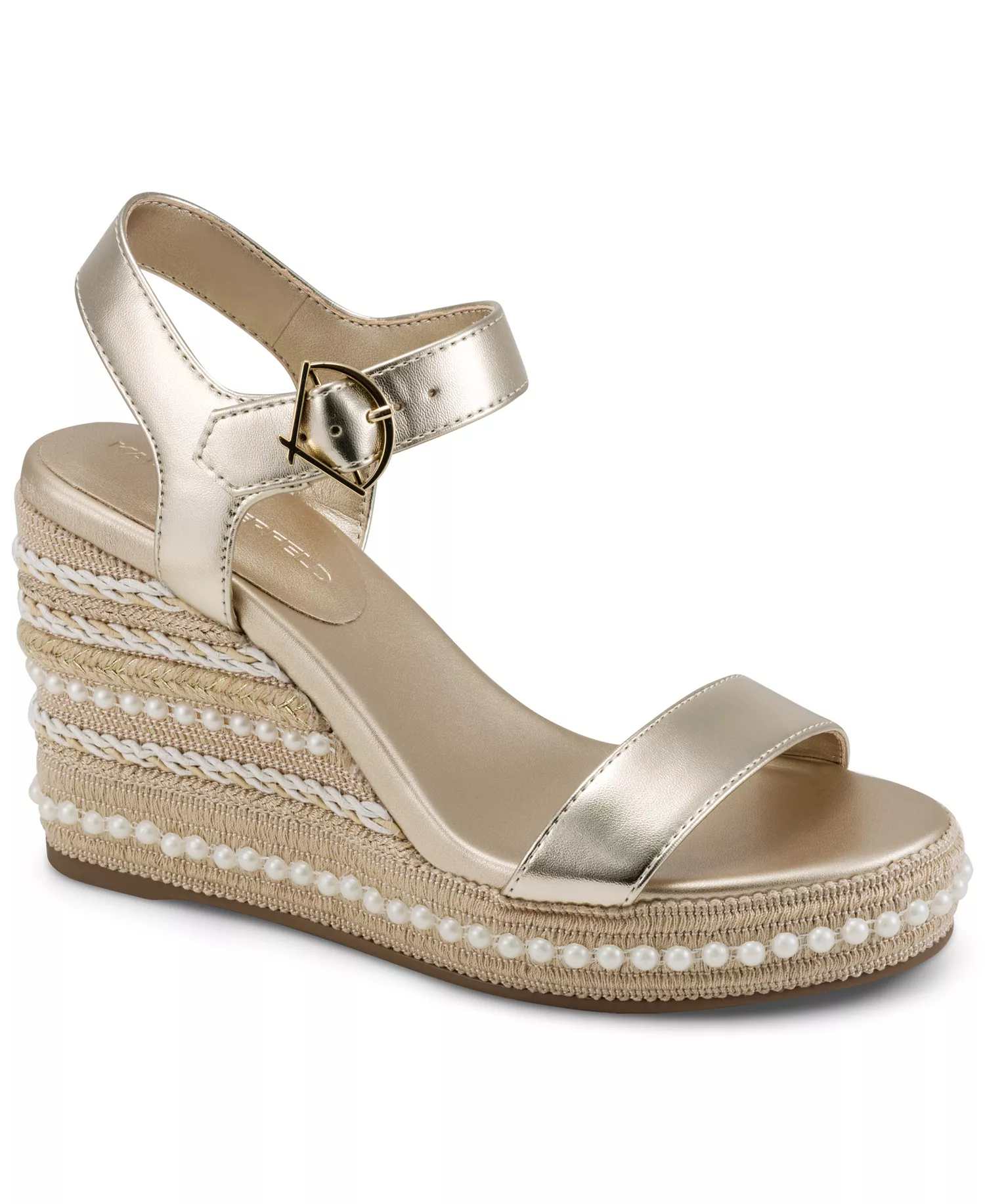 mni-9a3c7784f8528b516d28d9bc28e22d24 Women's Calzona Round Toe Wedge Sandals